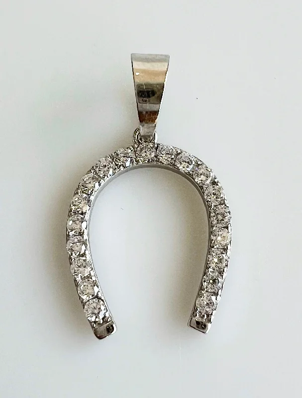 Sterling Silver Horseshoe Charm