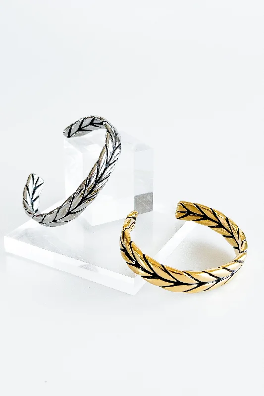 Stainless Steel Rope Cuff Bracelet