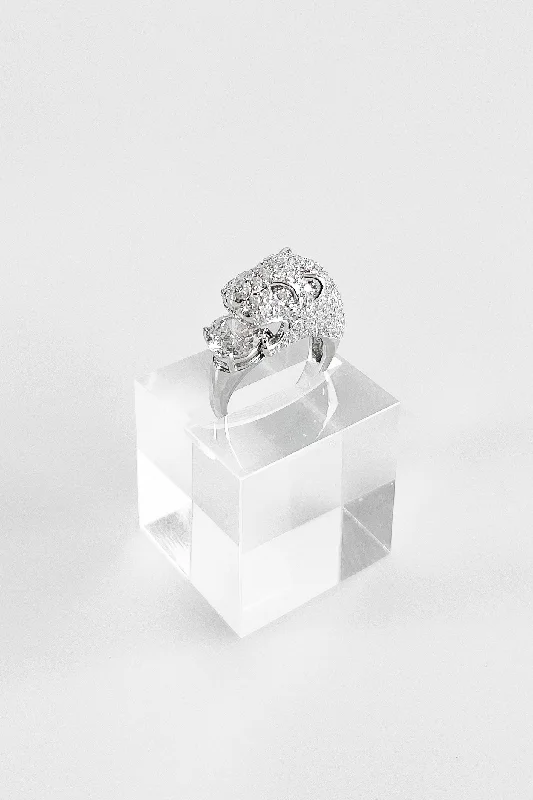 Sterling Silver Chunky Wild Ring