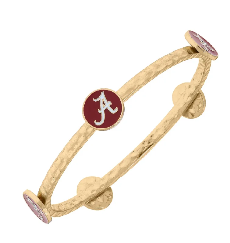 Alabama Crimson Tide Bracelet - Canvas Style