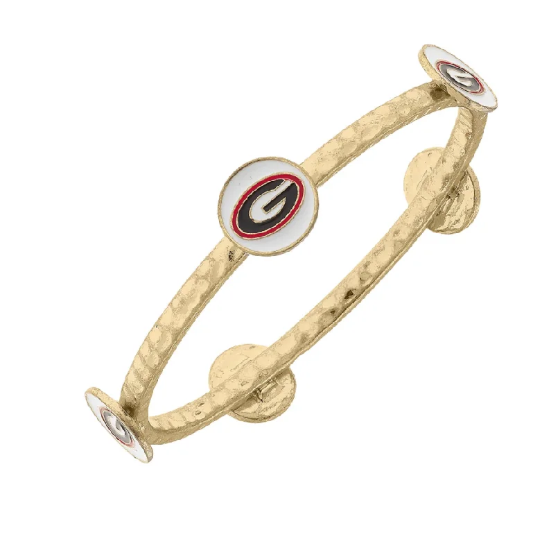 Georgia Bulldogs Bracelet - Canvas Style