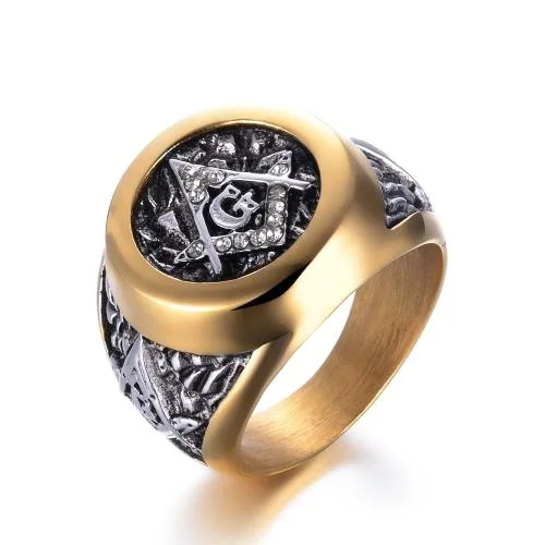 Classy Men Masonic Ring