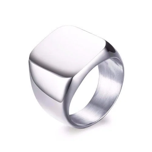 Classy Men Silver Ring