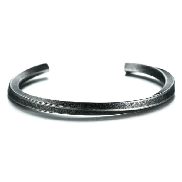 Classy Men Twisted Vintage Cuff Bracelet