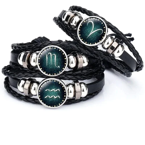 Classy Men Zodiac Bracelet