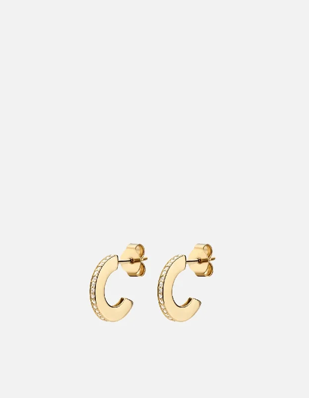 Arduin Studs, Gold Vermeil/Sapphire