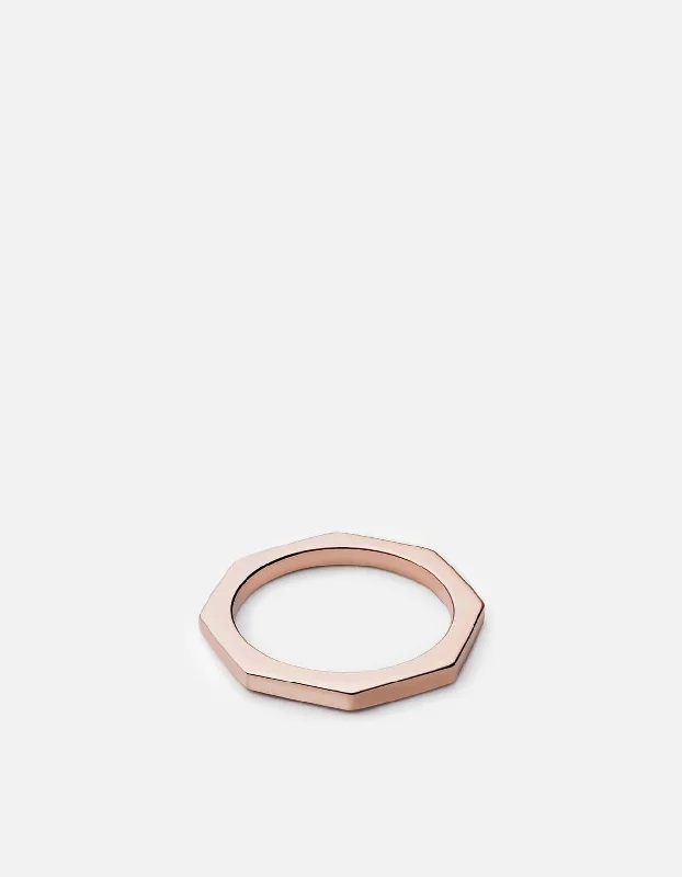 Bly Ring, Rose Vermeil