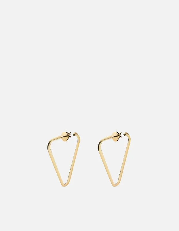 Eden Earrings, Gold Vermeil