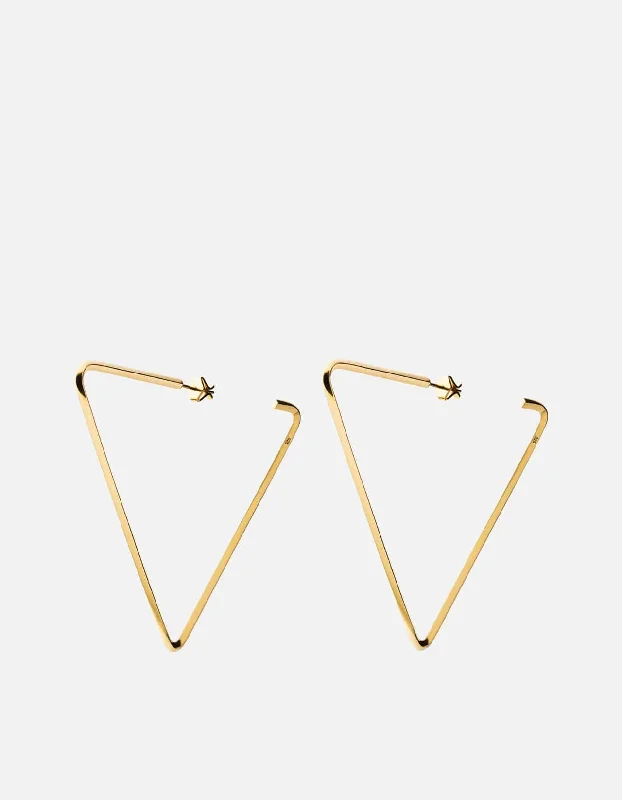 Eden Earrings, Gold Vermeil