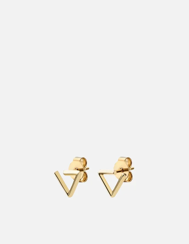 Eden Studs, Gold Vermeil