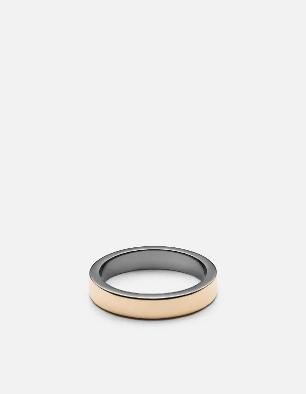 Fusion Ring, Gold/Black