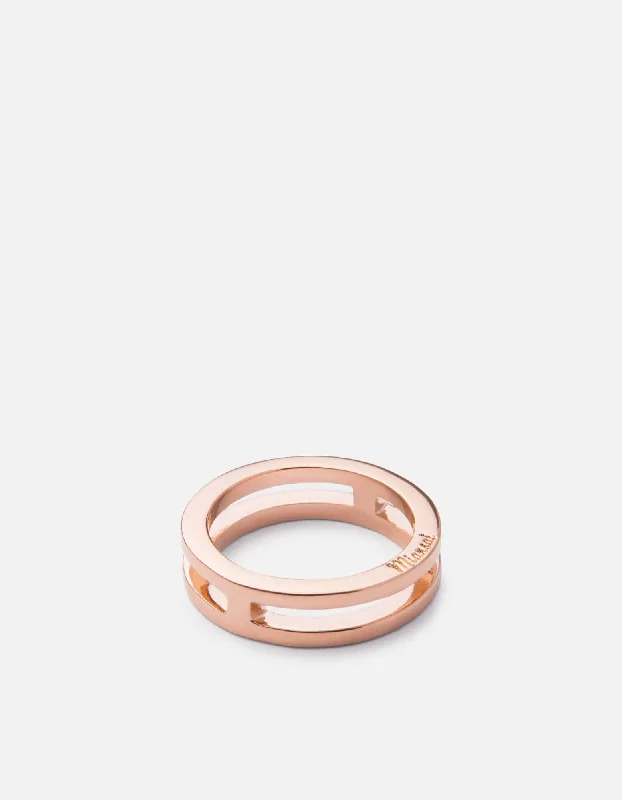 Split Layer Ring, Rose