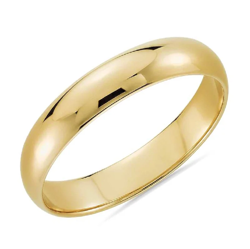 The Classic Gold Wedding Band