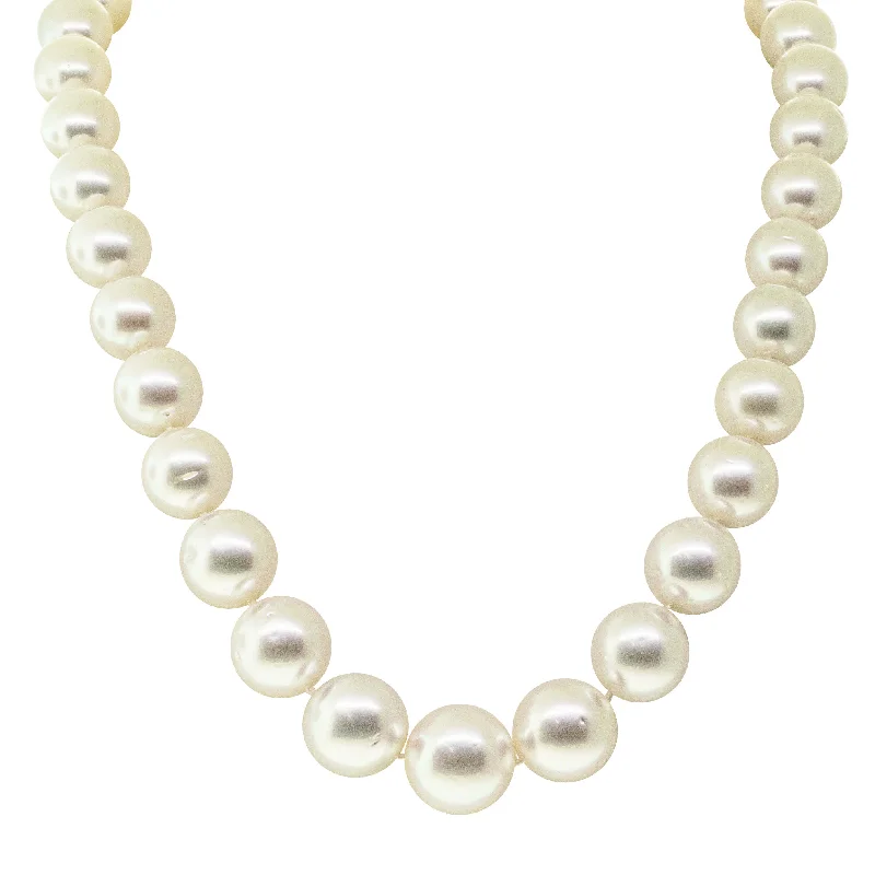 9ct White Gold South Sea Pearl Strand