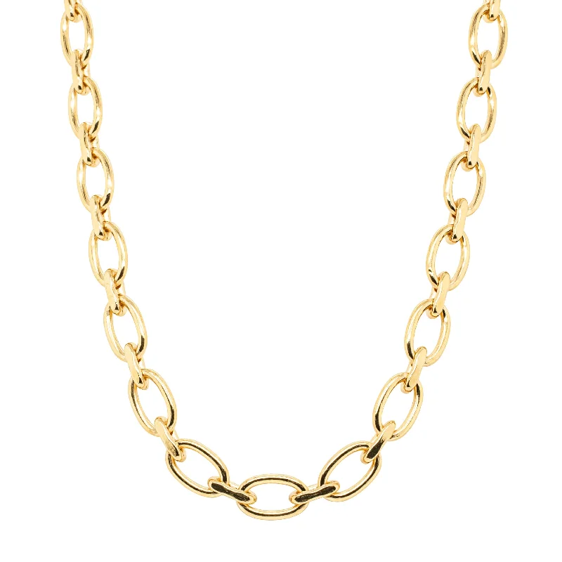 9ct Yellow Gold Chain Link Chain