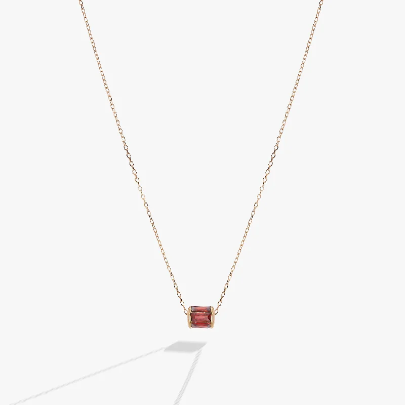 January Birthstone Precious Pendant Necklace