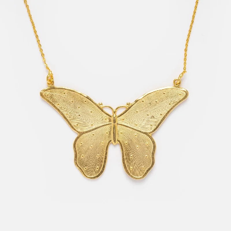 Carrie Bradshaw Butterfly Necklace