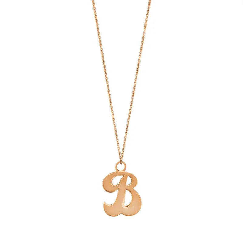 Cursive Initial Necklace