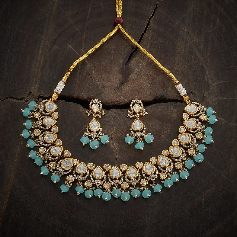 Kundan Necklace 165821