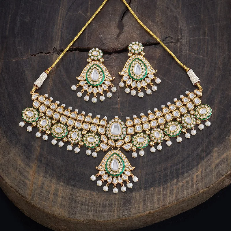 Kundan Necklace 173908