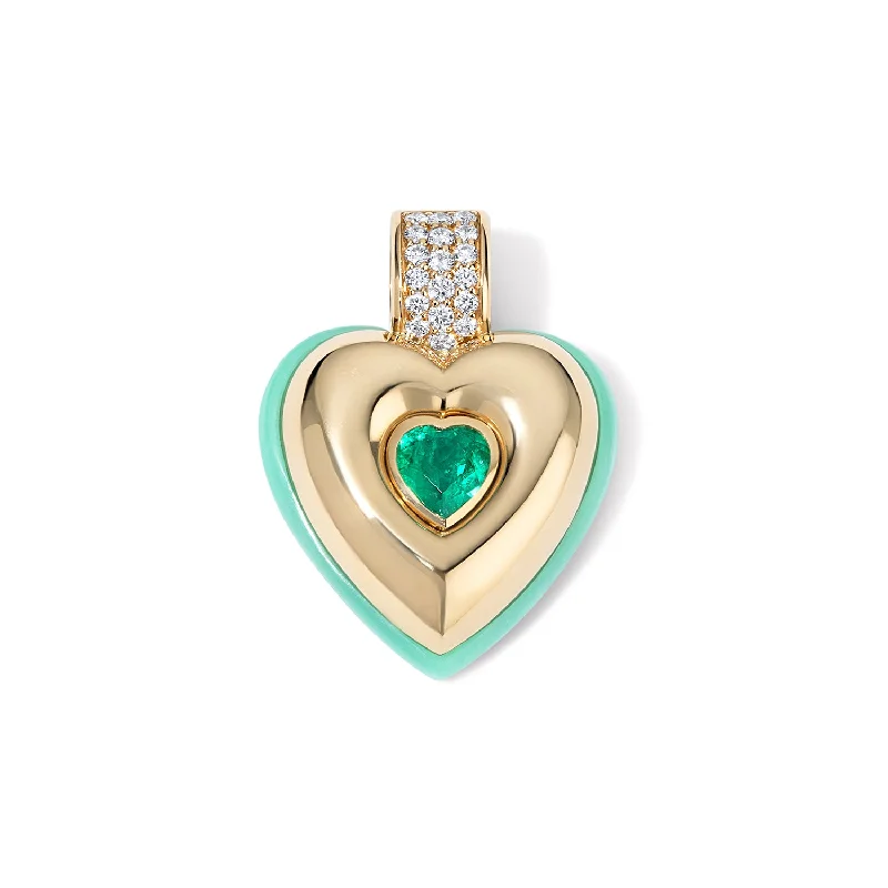 Linzer Heart in Emerald