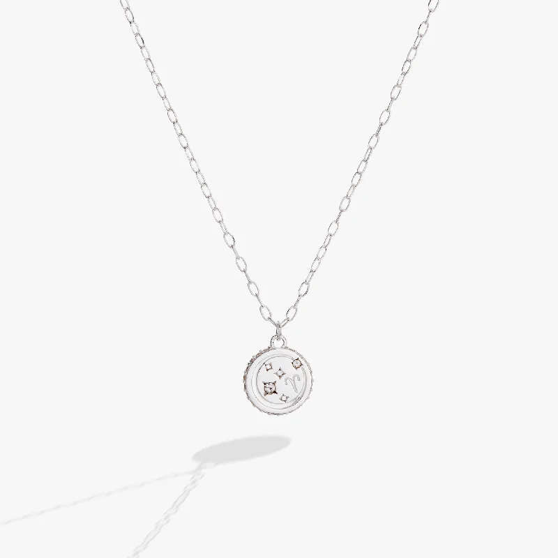 Aries Zodiac Precious Necklace