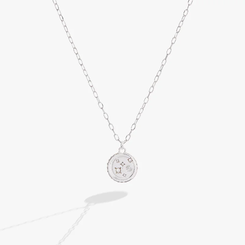 Cancer Zodiac Precious Necklace