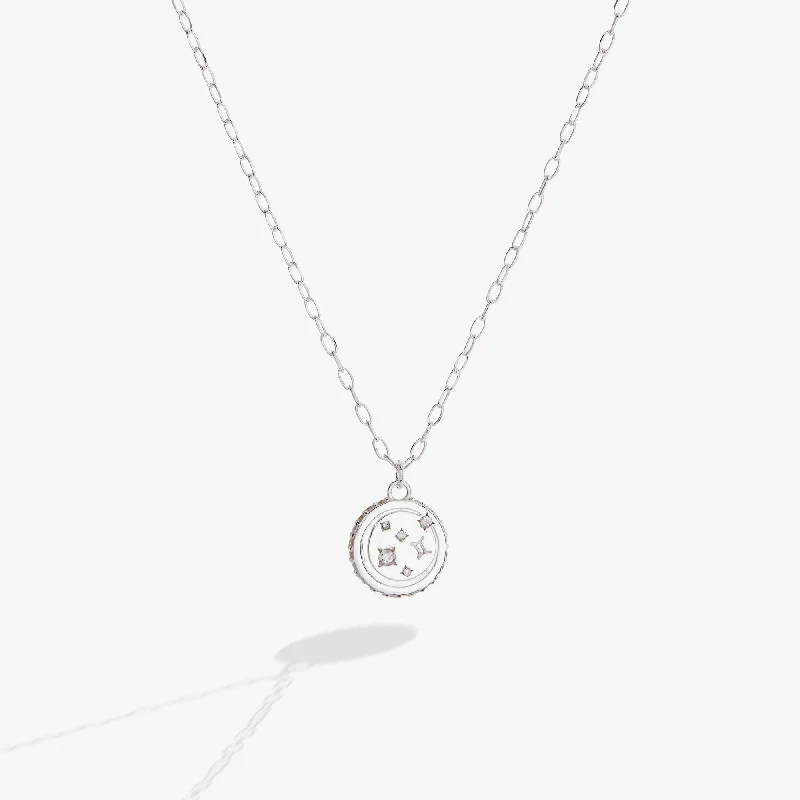 Gemini Zodiac Precious Necklace